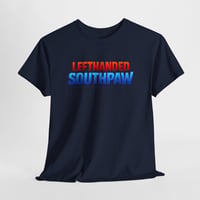 Image 5 of Left‑Handed Southpaw T‑Shirt – Bold Red & Blue Lefty Pride Tee for Southpaws