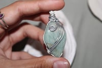 Image 1 of Amazonite Crystal Pendant
