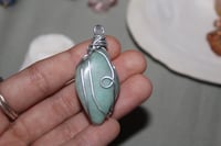 Image 3 of Amazonite Crystal Pendant