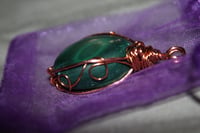 Image 7 of Malachite Crystal Pendant Large