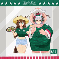 Image 1 of Umamusume x Mexico / STICKER