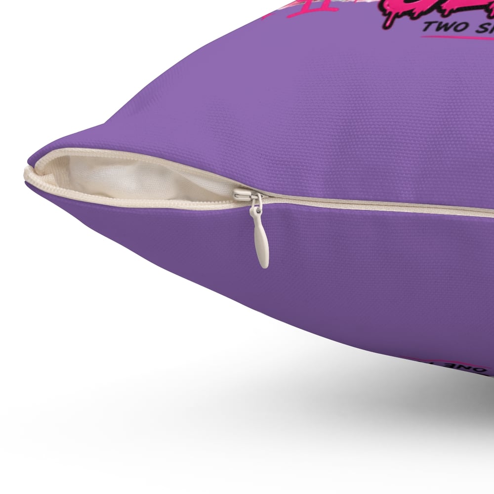 Image of Gemini Throw Pillow - "Sweet Then Savage" Zodiac Decorative Pillow