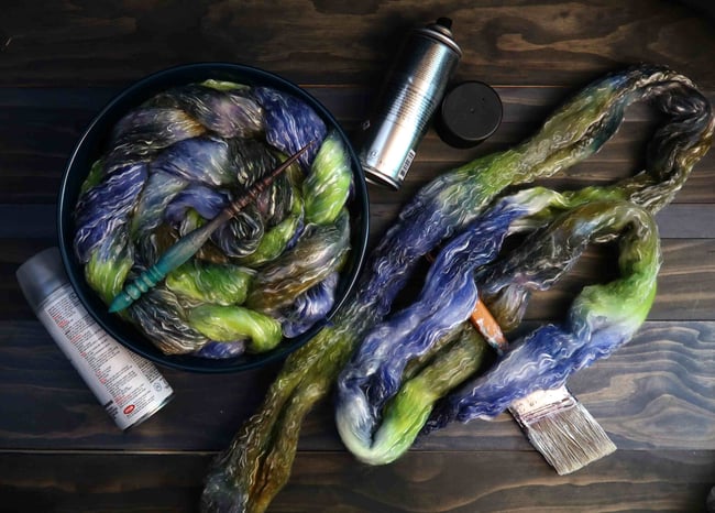 Bighorns Combed Top - 50/50 Merino/Tencel