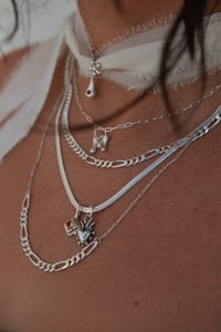 Image 3 of Slim Thick Figaro Chain 