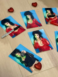 Image 2 of Lydia signed 4x6 photo bundle 
