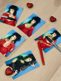 Image 3 of Lydia signed 4x6 photo bundle 