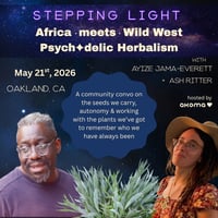 SPRING TOUR 2026 • Stepping Light w/ Ayize Jama-Everett • May 21st • OAKLAND, CA