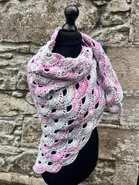Image 2 of Candy Floss Shawl