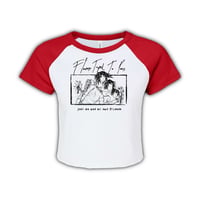 Image 1 of flowers taped to pens baby tee