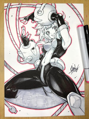 Image of  Original Art  -  Uraraka ( Hero Academia ) // Ling Ruby (eSoul)