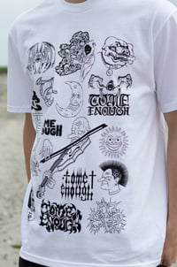 Image 4 of ALL-IN-ONE T-SHIRT WHITE (200 GSM)