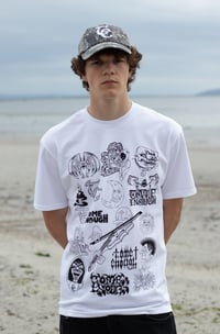 Image 5 of ALL-IN-ONE T-SHIRT WHITE (200 GSM)