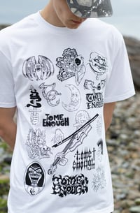 Image 1 of ALL-IN-ONE T-SHIRT WHITE (200 GSM)