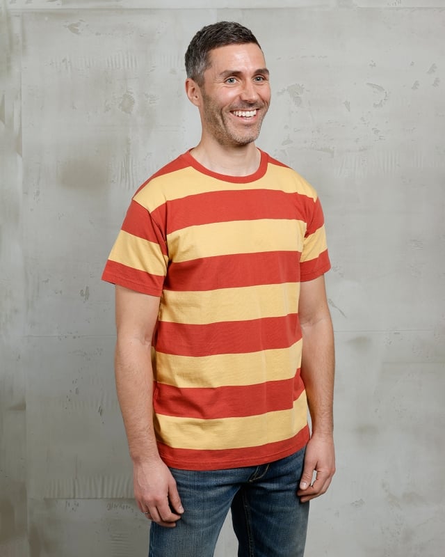Image of 1969 Sports Tee Ventura Orange by Pike Brothers