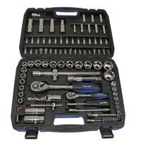 US PRO 2078 94PC 1/4" & 1/2" DR METRIC SOCKET SET