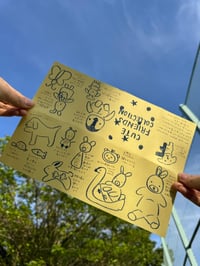 Image 2 of Cute Friends Collection mini zine JP