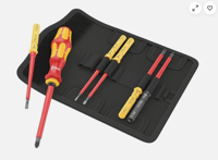 WERA206001  Kraftform Kompakt VDE 7 Extra Slim Kit
