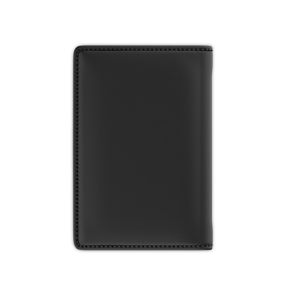 Image of Passport Cover — "The Baddest" Pink Graffiti Travel Passport Holder