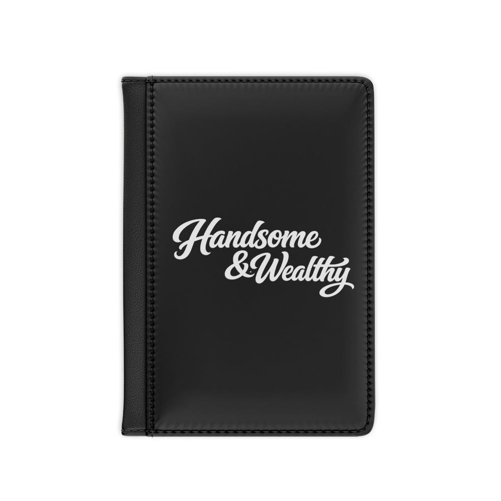 Image of Handsome & Wealthy Passport Cover — Stylish Travel Passport Holder for Men