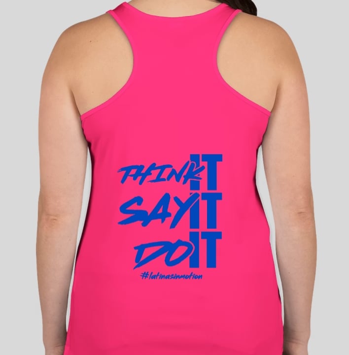 Image of Neon Pink/Blue Summer Tank 