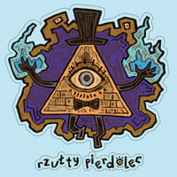 Image 1 of Bill Cypher sticker/keychain
