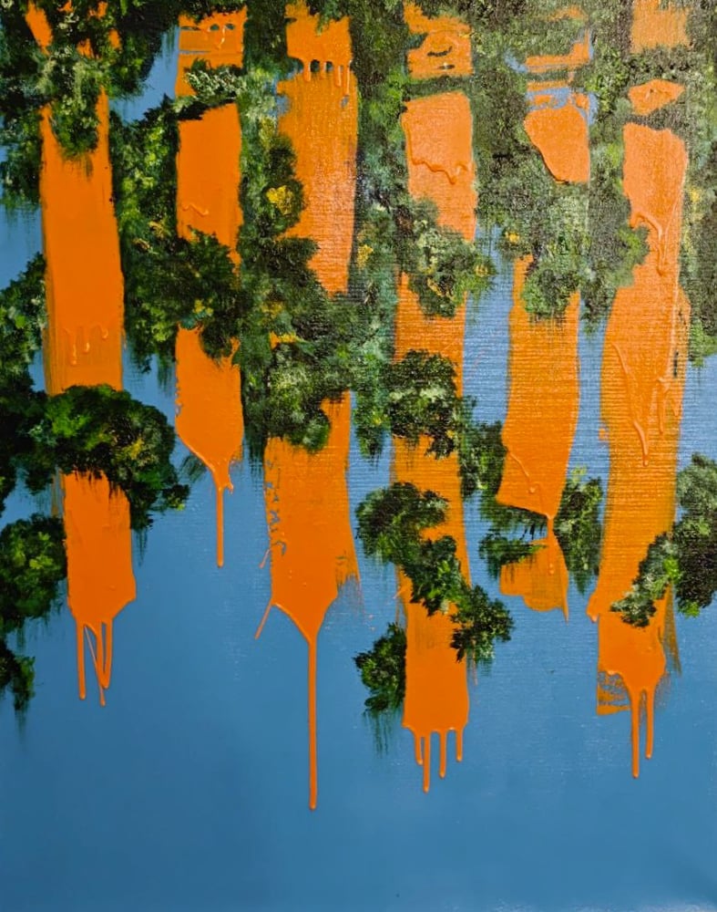 Image of MANY REGRETS 24x36" 