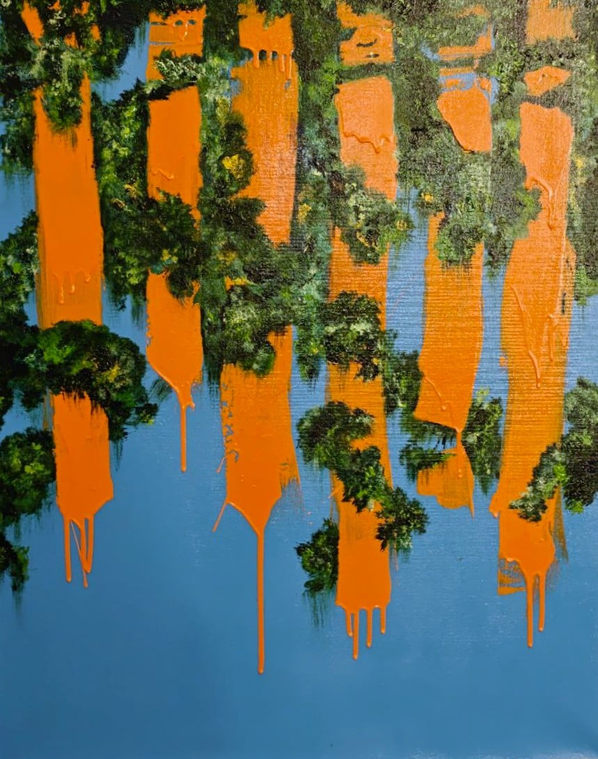 Image of MANY REGRETS 24x36" 