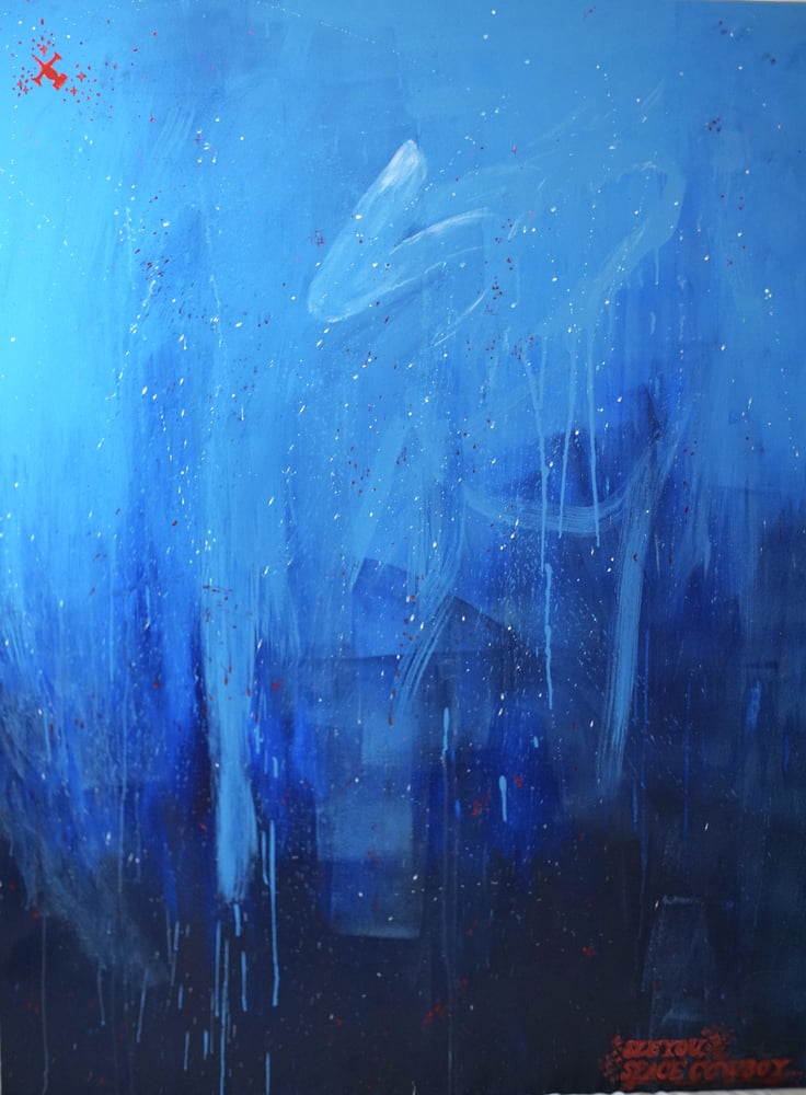 Image of THE REAL FOLK BLUES 36"x48"