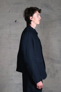 Image 6 of Orbal Jacket Linen - Dark Navy