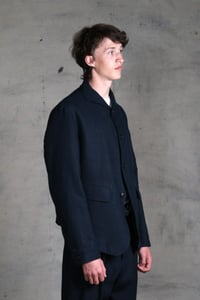 Image 4 of Orbal Jacket Linen - Dark Navy