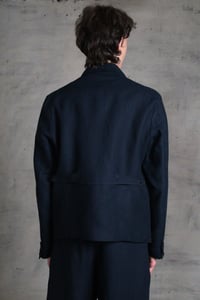 Image 9 of Orbal Jacket Linen - Dark Navy