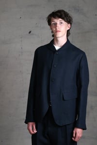 Image 1 of Orbal Jacket Linen - Dark Navy