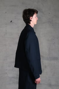 Image 8 of Orbal Jacket Linen - Dark Navy