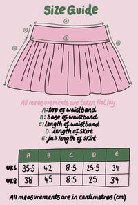 Image 3 of Pastel Check Ruffled Mini Skirt (UK8 and UK6)