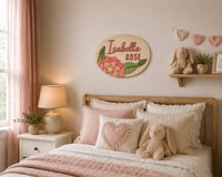 Image 5 of Personalized Wooden Nursery Name Sign