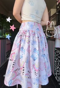 Image 3 of Fairy Cat Midi Ruffled Skirt (UK10)