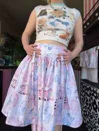 Image 2 of Fairy Cat Midi Ruffled Skirt (UK10)