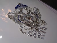 Image 4 of The Imperial Russian Twin Headed Eagle Diamonds and Sapphires.