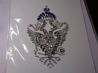 Image 5 of The Imperial Russian Twin Headed Eagle Diamonds and Sapphires.