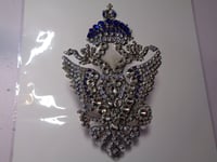 Image 1 of The Imperial Russian Twin Headed Eagle Diamonds and Sapphires.