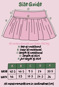 Image 2 of Rad Cat Ruffled Mini Skirt (Size UK10 and UK14)