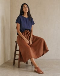 Image 3 of "YUNA" Skirt - Cinnamon