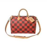 Red Checker Bag