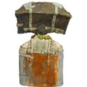 Ceramic Fantasy Dames in Beret Statement Rom Decor Bust 