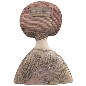 Image of  Pink Fantasy Dame Woman Bust Sculpture