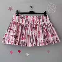 Image 2 of Pink Weapons Mini Ruffled Skirt (UK12)