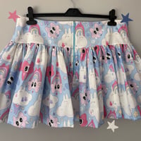 Image 3 of Blue Angels Mini Ruffled Skirt (UK16)