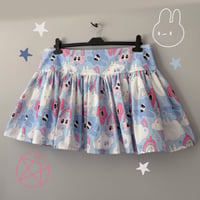 Image 2 of Blue Angels Mini Ruffled Skirt (UK16)
