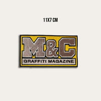 Image 4 of Patch Ricamata M&C Graffiti Magazine
