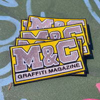 Image 2 of Patch Ricamata M&C Graffiti Magazine